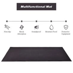 Costway 47''x24'' Exercise Equipment Mat High Density PVC Treadmill Mat Floor Protector Pad -Costway GUEST 64e1fb48 5475 4de8 bb66 a3c0327edef4