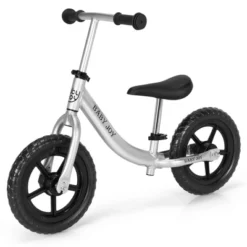 Babyjoy Aluminum Balance Bike For Kids Adjustable No Pedal Training Bicycle -Costway GUEST 65395afb cee0 49c2 abb5 3601b5197505