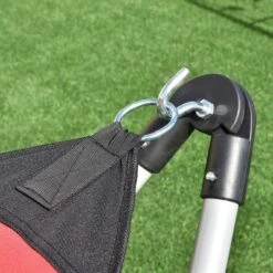 Costway Red Portable Folding Hammock Lounge Camping Bed Steel Frame Stand W/Carry Bag -Costway GUEST 6879e726 2f82 4079 a87a aec1119dccca