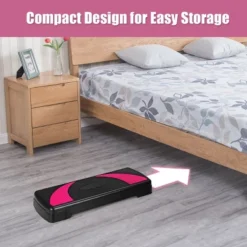 Costway 31'' Aerobic Ex Ercise Stepper Cardio Trainer 3 In 1 Adjustable Height 4'' - 6'' - 8'' 21 Costway 31'' Aerobic Ex Ercise Stepper Cardio Trainer 3 In 1 Adjustable Height 4'' - 6'' - 8'' -Costway GUEST 69371c73 31a0 4aaa a838 c39f2146c86a