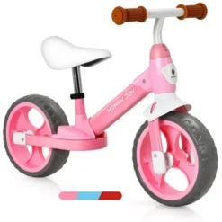 Honey Joy Kids Balance Bike Toddler Training Bicycle W/ Feetrests For 2-5 Years Old RedBluePink -Costway GUEST 6d32414a 8914 44c5 b7bc 61af08d3cef7