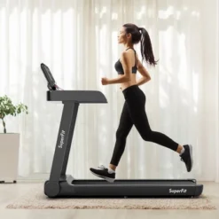 SuperFit 2.25HP Electric Treadmill Running Machine W/App Control For Home Office