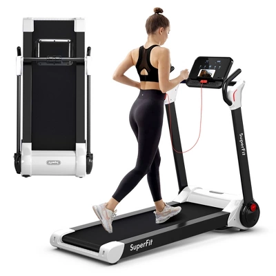 Superfit Folding 2.25HP Electric Treadmill Running Machine APP Control Bluetooth 14 Superfit Folding 2.25HP Electric Treadmill Running Machine APP Control Bluetooth - Image 12