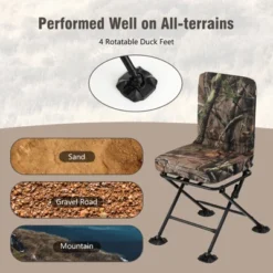 Costway Folding Silent Swivel Blind 360°Swivel Hunting Chair W/All-terrain Foot Pads 14 Costway Folding Silent Swivel Blind 360°Swivel Hunting Chair W/All-terrain Foot Pads -Costway GUEST 6fd5543b beba 4183 983c 5ca8f3d01f6e
