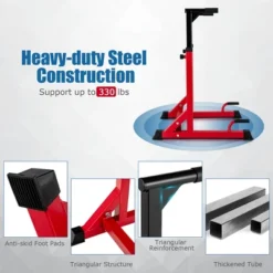 Costway Multi-function Dip-up Station Power Tower Adjustable Height Home Gym Training 15 Costway Multi-function Dip-up Station Power Tower Adjustable Height Home Gym Training -Costway GUEST 6fe70155 bbd7 4435 b8d5 62c0a9d80873