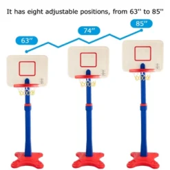 Costway Kids Children Basketball Hoop Stand Adjustable Height Indoor Outdoor Sports -Costway GUEST 7167f906 7a2e 45fb 92e5 3f3d492ab4cc