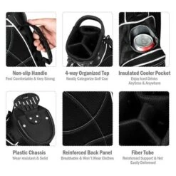 Costway Blue Golf Stand Cart Bag Club With Carry Organizer Pockets 20 Costway Blue Golf Stand Cart Bag Club With Carry Organizer Pockets -Costway GUEST 71c11b0a 73e6 49d6 a127 89bc2cf475c7