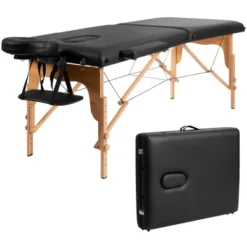 84''L Portable Massage Table Adjustable Facial Spa Bed Tattoo W/ Carry Case WhiteBlackPinkRed -Costway GUEST 722b54d2 eba8 4124 afbd f21f726265d9