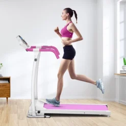 Costway 800W Folding Treadmill Electric /Support Motorized Power Running Fitness Machine Pink -Costway GUEST 748aa7c2 825e 4b17 9299 593d8938e91e 1