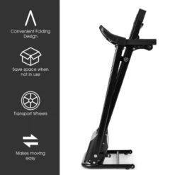 Costway 1.0HP Folding Treadmill Electric Support Motorized Power Running Machine Trainer -Costway GUEST 75f4e0e1 e2c4 4b6b 9ef3 61cd616e9fb9
