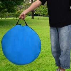 Costway Portable Pop Up Camping Fishing Bathing Shower Toilet Changing Tent Room Blue -Costway GUEST 76c8d825 6144 48e3 85b7 06a33e9d8778