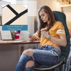 Massage Seat Cushion Back Massager W/ Heat & 6 Vibration Motors For Home 19 Massage Seat Cushion Back Massager W/ Heat & 6 Vibration Motors For Home -Costway GUEST 77412119 c7b8 4827 a73c 3ab96817625b