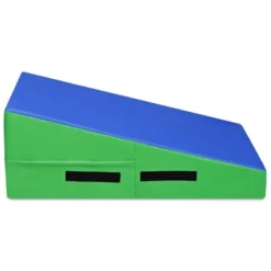 Costway Incline Gymnastics Mat Wedge Ramp Fitness Skill Tumbling Exercise Mat W/ Handles -Costway GUEST 77522bf0 8d9a 475e 8026 43ca3595b7e1