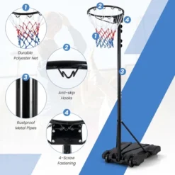 Costway 8.5-10FT Adjustable Basketball Hoop Goal With Fillable Base Wheel Shooting Practice 17 Costway 8.5-10FT Adjustable Basketball Hoop Goal With Fillable Base Wheel Shooting Practice -Costway GUEST 7895bf98 a7d0 4200 8ff2 2cac8c79f10a