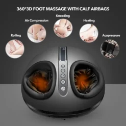 Costway Foot Massager Machine W/Heat And Calf Air Bag, Foot Therapy Spa For Home, Office -Costway GUEST 7b46525f 3ac0 4b1e 981e 813d66b0207a