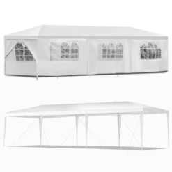 Costway 10'x30'Heavy Duty Gazebo Canopy Outdoor Party Wedding Tent -Costway GUEST 7b478e36 4fe8 47f1 98e2 a56a29cef419