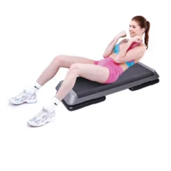 Costway 43'' Aerobic Stepper Step Cardio Fitness Exercise Adjust 4''-6''-8'' W/Risers -Costway GUEST 86c56d01 575a 42f2 a819 67c004b4f5e6