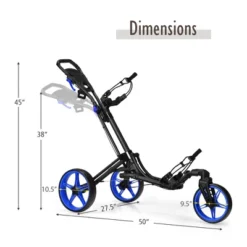 Costway Folding Golf Push Cart W/Scoreboard Adjustable Handle Swivel Wheel RedBlueGreyGreen 20 Costway Folding Golf Push Cart W/Scoreboard Adjustable Handle Swivel Wheel RedBlueGreyGreen -Costway GUEST 8737bfd2 c9b4 42a7 ab7a 7efd3434eb43