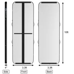 Costway 10FT Air Track Inflatable Gymnastics Tumbling Mat W/ Pump PinkBlackGreenNavy 24 Costway 10FT Air Track Inflatable Gymnastics Tumbling Mat W/ Pump PinkBlackGreenNavy -Costway GUEST 8850f301 b3cb 4c84 a2de 5b7dde4fa331