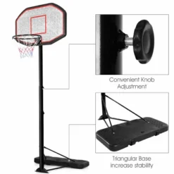 Costway 10ft 43'' Backboard In/outdoor Adjustable Height Basketball Hoop System -Costway GUEST 887b31d6 fe4f 4a2a ae68 9403679804bb