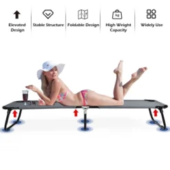 Costway Portable Camping Cot Outdoor Folding Sleeping Bed For Traveling Hiking -Costway GUEST 8a1de905 5dc3 4377 b702 8d7ea70cb3a9