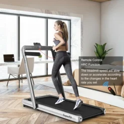 SuperFit 4.75HP 2 In 1 Folding Treadmill W/Remote APP -Costway GUEST 8d127930 aefa 4d3a a12a 7d7b0a4fc678