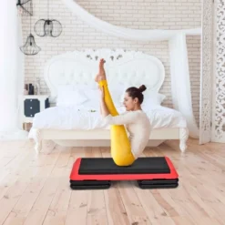 Costway Fitness Aerobic Step 43'' Cardio Adjust 4'' - 6'' - 8'' Exercise Stepper W/Risers Red 14 Costway Fitness Aerobic Step 43'' Cardio Adjust 4'' - 6'' - 8'' Exercise Stepper W/Risers Red -Costway GUEST 8eb0aff9 06a1 4f05 8087 ee7f4bb4b72d