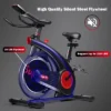 SuperFit Stationary Exercise Bike Silent Belt Drive Cycling Bike -Costway GUEST 8ff2ca3f 0196 4354 809a d6cb0a82c40a