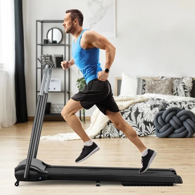 3HP Folding Treadmill Compact Walking Jogging Machine W/Touch Screen APP Control 9 3HP Folding Treadmill Compact Walking Jogging Machine W/Touch Screen APP Control - Image 7