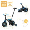 Costway 5-in-1 Kids Bicycle Foldable Toddler Balance Bike W/ Detachable Push Handle 1 Costway 5-in-1 Kids Bicycle Foldable Toddler Balance Bike W/ Detachable Push Handle -Costway GUEST 91334b82 ee04 4a71 928f 46080cabf30c