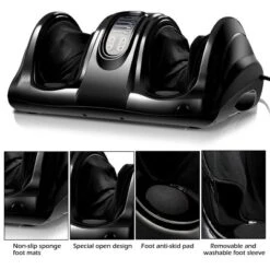 Costway Shiatsu Foot Massager Kneading And Rolling Leg Calf Ankle W/Remote Black New -Costway GUEST 91d5b3a3 e1e9 4b5a 9685 d4000ce791f2 1