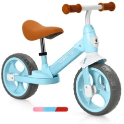 Honey Joy Kids Balance Bike Toddler Training Bicycle W/ Feetrests For 2-5 Years Old RedBluePink -Costway GUEST 92b66dd1 bfcc 4824 9fd2 0eec38136964