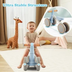 Babyjoy Baby Balance Bikes W/4 Wheels For 12-36 Months Toddler Mini Bike PinkBlueGrey 17 Babyjoy Baby Balance Bikes W/4 Wheels For 12-36 Months Toddler Mini Bike PinkBlueGrey -Costway GUEST 9558bc06 5f21 4ad0 a113 2d0a61bf998c