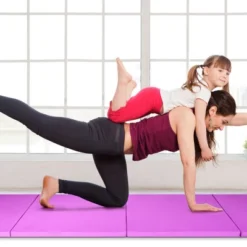 Costway 8' X 4' X 2'' Folding Gymnastics Tumbling Gym Mat Stretching Yoga -Costway GUEST 96a5d12c 287e 4917 934b a9e74aaa5759