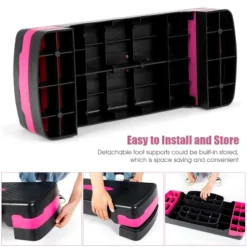 Costway 26'' Aerobic Exercise Stepper Cardio Trainer W/Riser Height-Adjustable Home Gym 19 Costway 26'' Aerobic Exercise Stepper Cardio Trainer W/Riser Height-Adjustable Home Gym -Costway GUEST 9777b2b6 e534 44bd 8c15 1de0f5ed9cd6