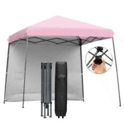 Costway 10ft X 10ft Pop Up Tent Slant Leg Canopy W/ Roll-up Side Wall -Costway GUEST 9bd7a391 1f1e 4ab8 adce fdcb5988996f