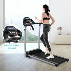 Costway 800W Folding Treadmill Electric /Support Motorized Power Running Fitness Machine Black -Costway GUEST 9d71b157 532b 4a2c aafd 7cb5d4b8595b