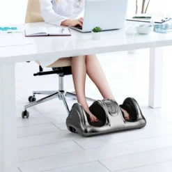 Costway Shiatsu Foot Massager Kneading And Rolling Leg Ankle W/Remote Gray -Costway GUEST 9f30738a da02 4523 b34b c7131cdcdad7