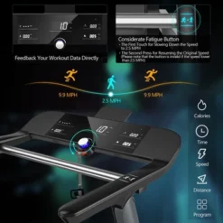 Superfit Folding Electric Treadmill Jogging MachineBluetooth10 Preset Programs -Costway GUEST a0d7e0ae 6af9 42af bf50 15d8378c57f5