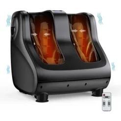 Costway Shiatsu Foot & Calf Massager W/ Compression Kneading Heating & Vibrating -Costway GUEST a235b612 c3a0 4388 a989 87e6b590492f