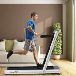 SuperFit 4.75HP 2 In 1 Folding Treadmill W/Remote APP -Costway GUEST a43b74cb 04b3 4011 93e8 f113b955bbef