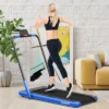 SuperFit 2.25HP 2 In 1 Foldable Under Desk Treadmill Remote Control -Costway GUEST a43f0477 57f8 4da5 9f46 35b8f9baa777