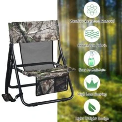Costway Folding Hunting Chair Portable Outdoor Camping Woodland Camouflage Hunting Seat -Costway GUEST a58ac29d e6cb 40b8 a3a6 ef8f3fc02dfe