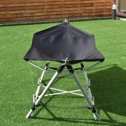 Costway Black Portable Folding Hammock Lounge Camping Bed Steel Frame Stand W/Carry Bag -Costway GUEST a8bfb756 2a59 469a a5a6 b068635b2c48