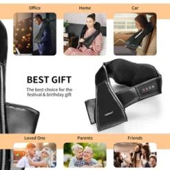 Costway Shiatsu Neck Back Shoulder Massager W/ Heat Deep Tissue 3D-Kneading 17 Costway Shiatsu Neck Back Shoulder Massager W/ Heat Deep Tissue 3D-Kneading -Costway GUEST aaab694b 2ab0 4ca6 87aa cbb01ebfccaa