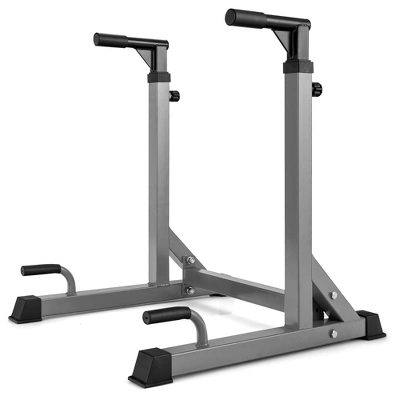 Costway Multi-function Dip-up Station Power Tower Adjustable Height Home Gym Training 13 Costway Multi-function Dip-up Station Power Tower Adjustable Height Home Gym Training - Image 11