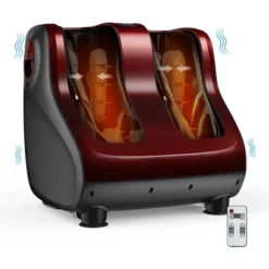 Costway Shiatsu Foot & Calf Massager W/ Compression Kneading Heating & Vibrating -Costway GUEST ac17a87d 5559 48bf 8ba5 dcbe121e1244