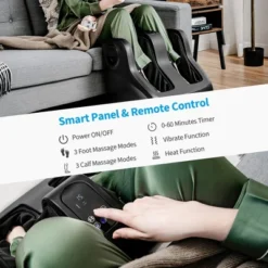 Costway Shiatsu Foot & Calf Massager W/ Compression Kneading Heating & Vibrating -Costway GUEST b0f21123 11ed 48d0 9e83 ea80219529f8