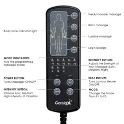 Foldable Full Body Massage Mat Heated Neck Massager W/ 5 Vibration Modes -Costway GUEST b1410855 3532 431c ad89 28cfbdf5ff95