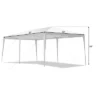 10'x20'Canopy Party Wedding Tent Heavy Duty Gazebo Pavilion Cater Event Outdoor -Costway GUEST b8a2d72c fecf 4070 bd0a 294f35ed92fb